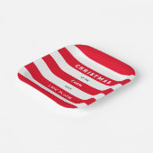 Weihnachten am Roten See der Hütte Pappteller (Gewinkelt)