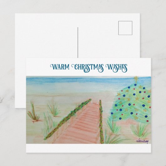 Weihnachten am Strand (Vorne/Hinten)