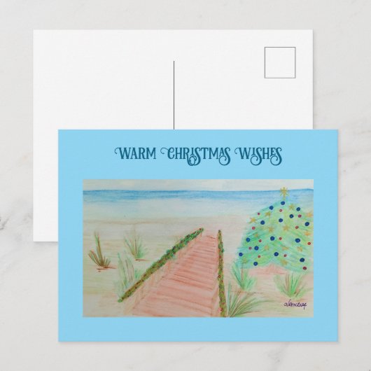 Weihnachten am Strand (Vorne/Hinten)