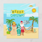 Weihnachten am Strand (Vorne/Hinten)