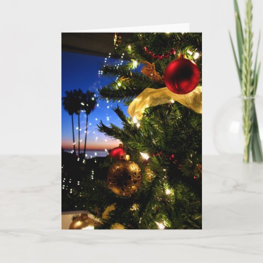 Weihnachten am Strand (Vorderseite)