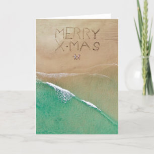 Weihnachten am Strand