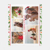 Weihnachten am Strand 5 Fotomaterial Modern Fleecedecke (Vorderseite)