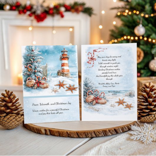 Weihnachten am Strand | Einladung