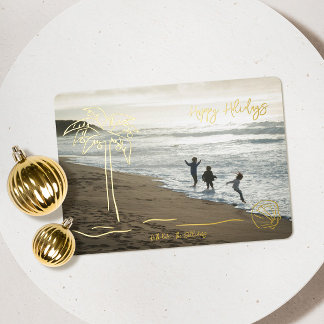 Weihnachten am Strand - Frohe Feiertage
