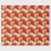 Weihnachten am Strand Geschenkpapier (Flach)