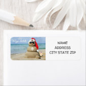 **WEIHNACHTEN AM STRAND** RÜCKSENDEADRESSE (Insitu)