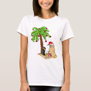Weihnachten am Strand T-Shirt