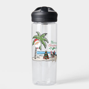 Weihnachten am Strand Trinkflasche