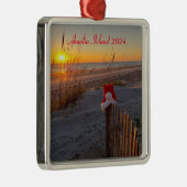 Weihnachten am Strand von Amelia Insel Ornament (Rechts)