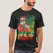 Weihnachten am Strand Weihnachten im August mit T-Shirt (Vorderseite)