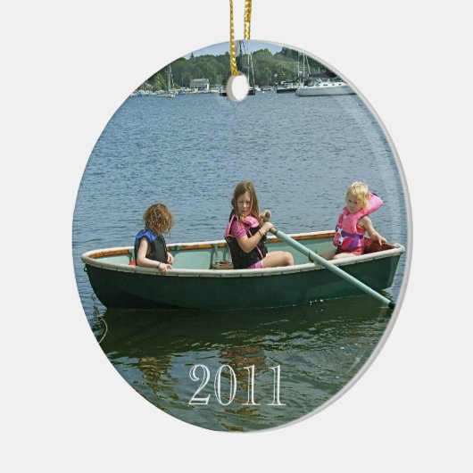 Weihnachten Amelia 2011 Keramikornament (Links)