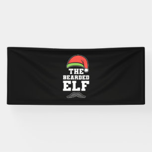 Weihnachten an den bärtigen Elfen Banner