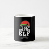 Weihnachten an den bärtigen Elfen Kaffeetasse (Mittel)