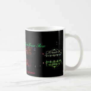 Weihnachten an der Boots-Haus-Reihe Kaffeetasse