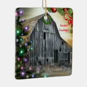 Weihnachten an der Keramik Keramikornament (Rechts)