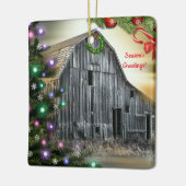 Weihnachten an der Keramik Keramikornament (Links)