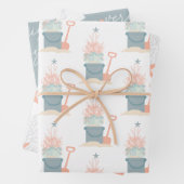 Weihnachten an der Küste Geschenkpapier Set (Beispiel)