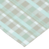 Weihnachten an der Küste Kariertes Muster#2 ID1009 Tischdecke (Schrägansicht)