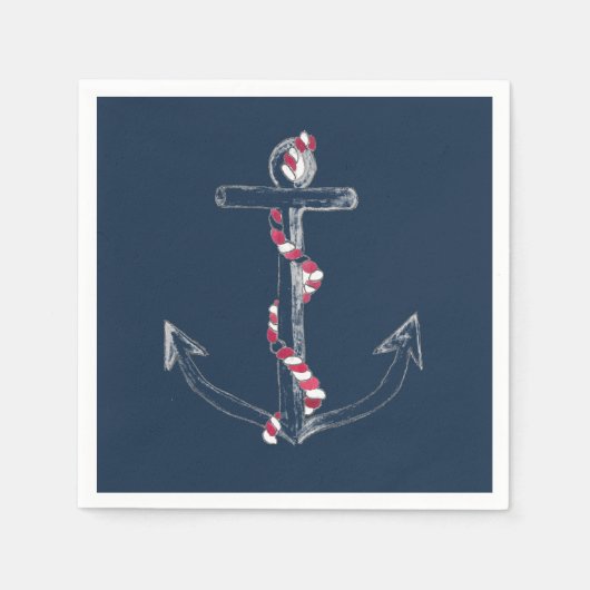 Weihnachten an der Küste - Napkins Serviette (Vorderseite)