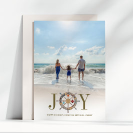 Weihnachten an der Küste | Nautical Holiday Joy Fo