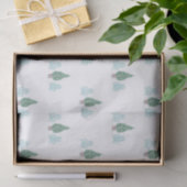 Weihnachten an der Küste Seashell Tree Adirondack Seidenpapier (Geschenk)