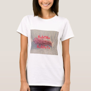 Weihnachten an der Küste: Seetang auf aschgrauem S T-Shirt
