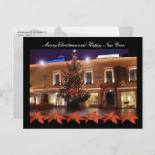 Weihnachten an der Piazzetta von Capri mit Poinset (Vorne/Hinten)