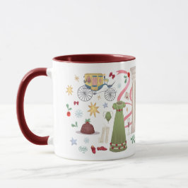 Weihnachten an der Randalls Tasse (Maroon)