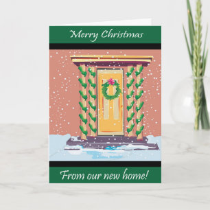 Weihnachten an der Tür Neue Adresse