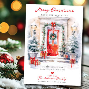 Weihnachten an der Weihnachtsfeier Neue Zuhause Mo Ankündigung