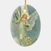 Weihnachten Angel Frische Kunst Keramikornament (Vorne)