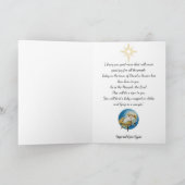 Weihnachten Angel Gutes Neues & Große Freude Gruß Karte (Innenseite)