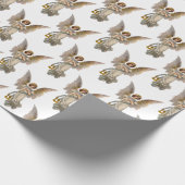 Weihnachten Angel Holiday Religiös Geschenkpapier (Ecke)