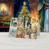 Weihnachten Angeln Ihre Botschaft im Innenhof