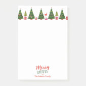 Weihnachten | Anmerkungen | Sticky Notes Post-it Klebezettel (Vorderseite)