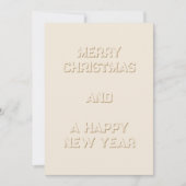 Weihnachten anpassbar einladung (Vorderseite)