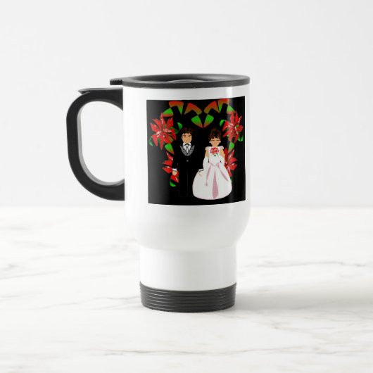 Weihnachten anpassbar reisebecher (Links)