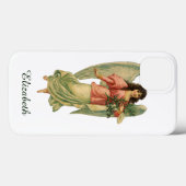 Weihnachten, antiker Viktorianischer Engel Case-Mate iPhone Hülle (Rückseite (Horizontal))