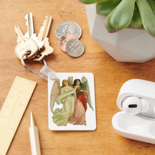 Weihnachten, antiker Viktorianischer Engel Die sch Schlüsselanhänger (Schreibtisch)