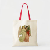 Weihnachten, antiker Viktorianischer Engel Die sch Tragetasche (Vorne)