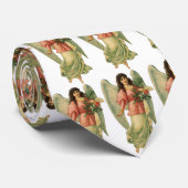 Weihnachten, antiker Viktorianischer Engel Krawatte (Gerollt)