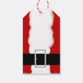 Weihnachten Anzug Geschenkanhänger (Rückseite)