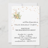 *~* Weihnachten AP 20 Firmenfeiertag Familienurlau Einladung (Rückseite)