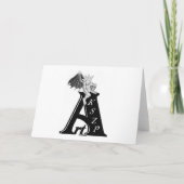 Weihnachten Artdeco im Retro-Stil (Rückseite)