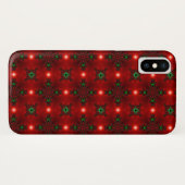 Weihnachten Artdeco im Retro-Stil Case-Mate iPhone Hülle (Rückseite (Horizontal))