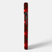 Weihnachten Artdeco im Retro-Stil Case-Mate iPhone Hülle (Rückseite / Links)