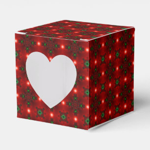 Weihnachten Artdeco im Retro-Stil Geschenkschachtel