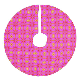 Weihnachten Artdeco im Retro-Stil Leinenimitat Weihnachtsbaumdecke