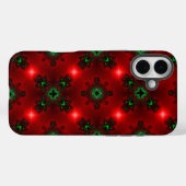 Weihnachten Artdeco Retro Stil Case-Mate iPhone Hülle (Rückseite (Horizontal))